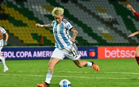Yamila Rodríguez atacante argentina.