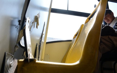 Espacio. Los asientos amarillos, hasta antes de la pandemia, eran los espacios preferentes para personas de la tercera edad, mujeres embarazadas o personas con alguna discapacidad.