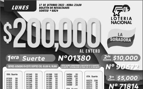 _BOLETIN LOTERIA 6824 17 DE OCTUBRE 2022