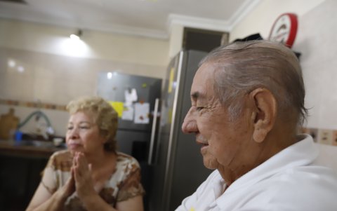 Susto. Zoila López mencionó que la menor y otros miembros de la familia se salvaron de milagro.