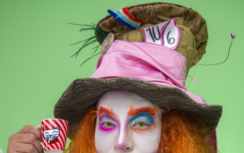 Maquillaje del Sombrerero Loco