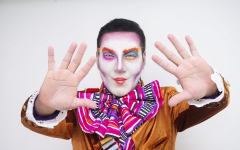 Maquillaje del Sombrerero Loco