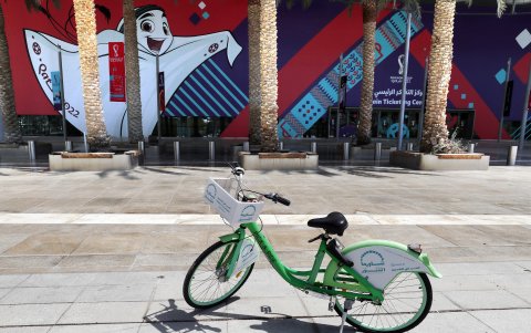 En la imagen, tomada el 23/09/2022, una bicicleta eléctrica, un clásico de la micromovilidad.