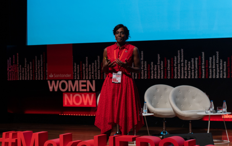 Bisila Bokoko como speaker en Women Now 2019