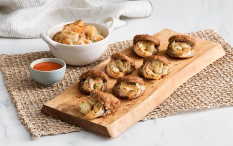 Acarajé brasileño.