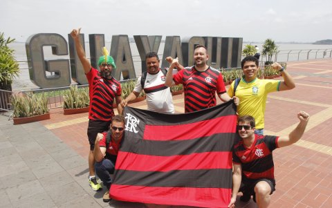 El Hemiciclo de La Rotonda fue otro de los puntos de visita obligado.