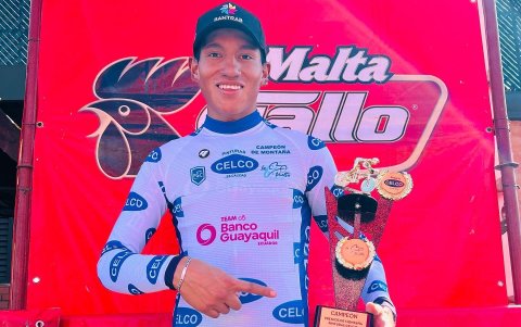 Steven Haro terminó como rey de la montaña y estuvo a un segundo de subir al podio de la general.