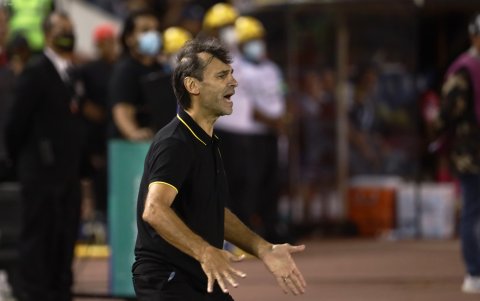 Fabián Bustos, quien conducirá a los amarillos en este 2023, quiere ser campeón por segunda vez con Barcelona.