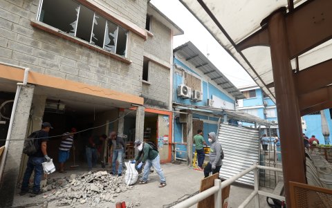 Una edificación particular fue la más afectada por la explosión de un artefacto, el pasado 1 de noviembre.