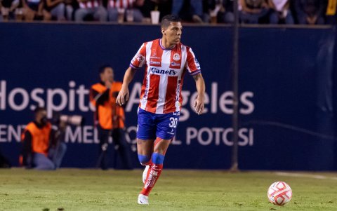 Luis Fernando León, defensor del Atlético de San Luis, podría ser compañero del Michael Estrada en el Cruz Azul.