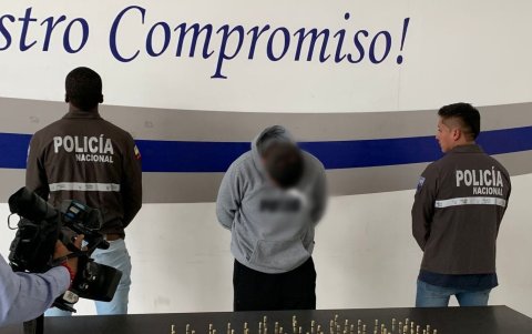 La identidad del hombre capturado aún no ha sido revelada.