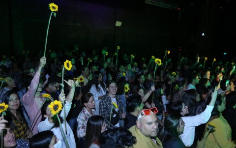 El público presente en el conicerto.