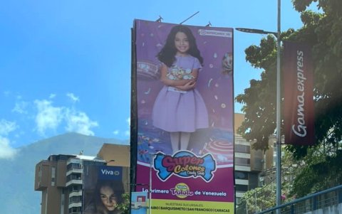 Las vallas de su hija.