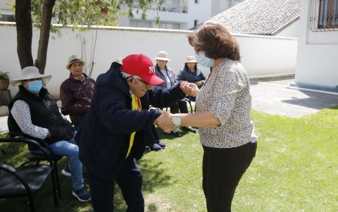 Guadalupe, la única hija de don Leopoldo lo acompañó un día después del título.