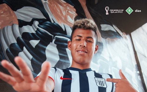 Darlin Leiton, mediocentro del Alianza Lima de Perú.