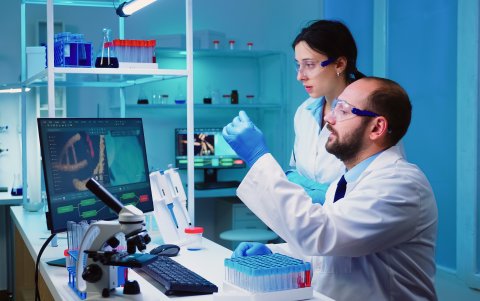 Análisis de prueba de ADN