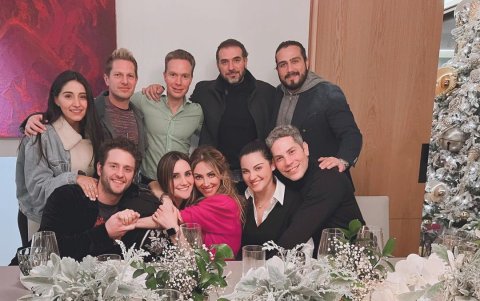 Samantha Quino, Guillermo Rosas, Manuel Velasco, Paco Álvarez, Andrés Tova, Christopher von Uckermann, Dulce María, Anahí, Maite Perroni y Christian Chávez.