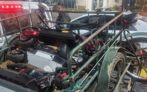 Aprehensión. El hecho ocurrió la madrugada de este martes 22 de noviembre.