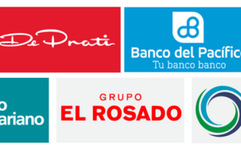 Las marcas participantes en el concurso Rescatemos el centro de Guayaquil.