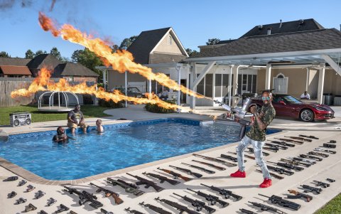 Con la serie de fotografías de The Ameriguns ganó el Word Press Photo 2021