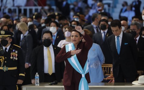 La presidente de Honduras, Xiomara Castro, prometió en campaña luchar contra la corrupción. Gustavo Amador