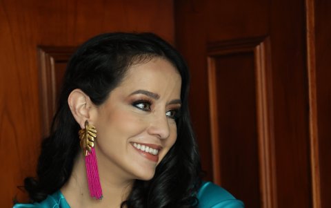 Belén Román posando para SEMANA