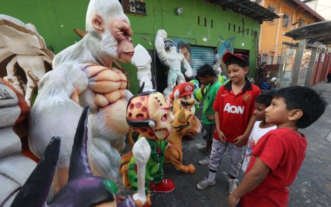 Los personajes de ciencia ficción, videojuegos, entre otros, son los que más atraen a los pequeños.