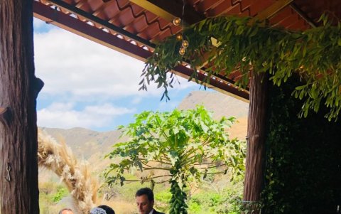 Matrimonio.- Una de las bodas realizadas en la provincia de El Oro donde Diana Aguilar fue la organizadora.