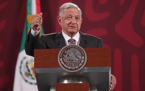 Andrés Manuel López Obrador, presidente de México.