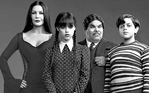 La nueva serie de Merlina.