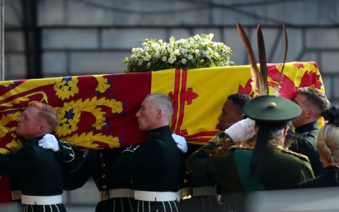 Funeral de la reina Isabel.