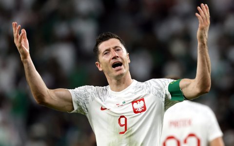 Robert Lewandowski, artillero de la selección polaca.
