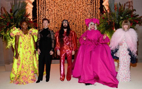 Serena Williams, Harry Styles, Alessandro Michelle, Lady Gaga y Anna Wintour en la Met Gala 2019