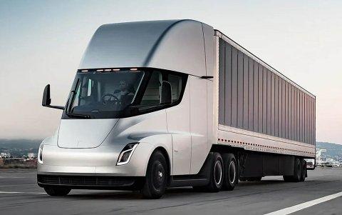 Camión pesado eléctrico Semi de Tesla