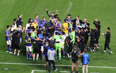 La selección nipona se quedó con el grupo derrotando a los dos campeones del mundo, Alemania y España.