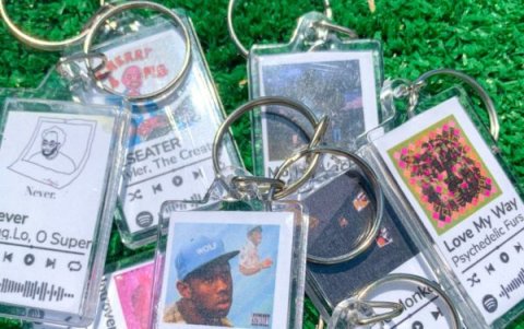 Llaveros personalizados con canciones