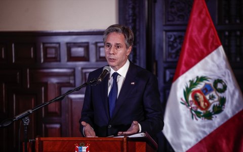 El secretario de Estado de Estados Unidos, Antony Blinken, en una fotografía de archivo