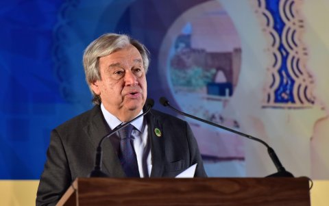 Fotografía de archivo del secretario general de la ONU, António Guterres.