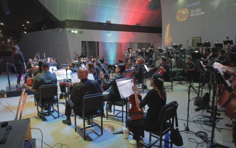 Evento de Orquesta Sinfónica en Parque Samanes