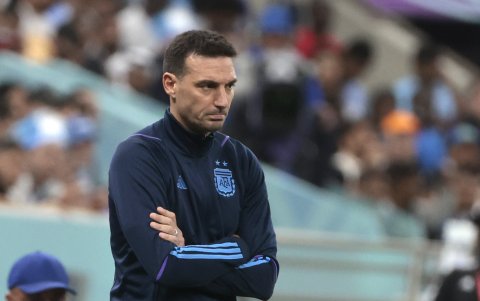 El seleccionador de Argentina, Lionel Scaloni, levantó al equipo desde su llegada como interino.