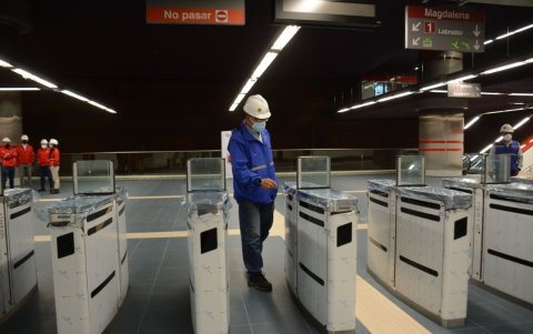 Cobro. El sistema de recaudo podría ser homologado con los otros servicios de transporte en la superficie, pero todavía está en verificación esa modalidad.