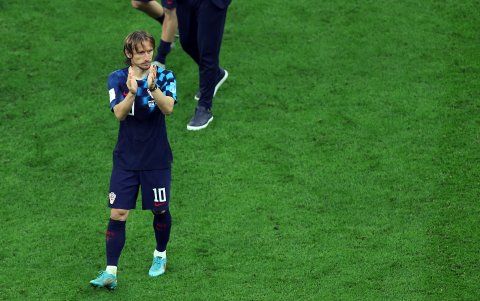 Luka Modric es el líder de Croacia en el mediocampo.