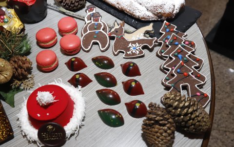 La oferta gastronómica también ofrece una variedad de dulces.