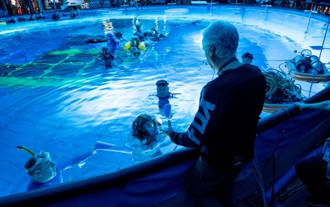 Tras cámara de Avatar.