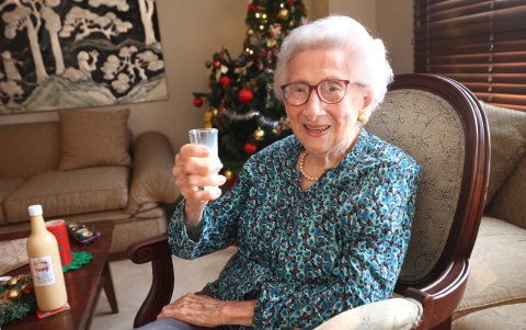 El rompope de la Tía Mina