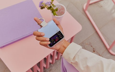 El Samsung Galaxy Z Flip 4 tiene un look externo bastante refinado