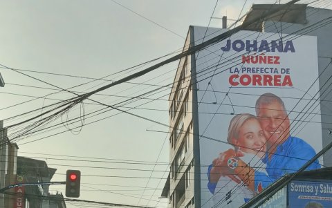 Usuarios en las redes sociales denuncian la proliferación de Gigantografías, en Santo Domingo.