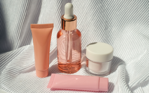 Productos para el cuidado de la piel.