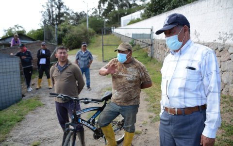 Espera. Los vecinos no quieren más trabas, sino obras