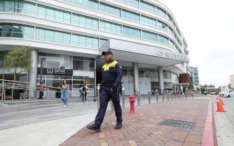 En ocasiones se observa a la Policía Municipal por algunos sitios